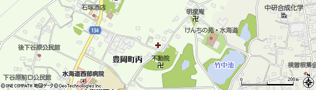 茨城県常総市豊岡町丙3216周辺の地図