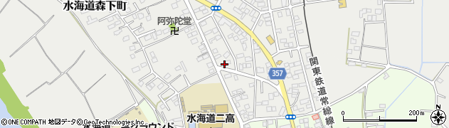 茨城県常総市水海道森下町4550周辺の地図