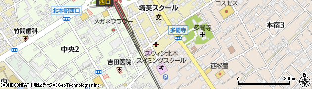 北本駅東口クリニック周辺の地図
