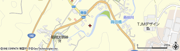 埼玉県秩父市蒔田2293周辺の地図