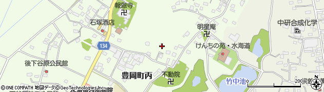 茨城県常総市豊岡町丙3221周辺の地図