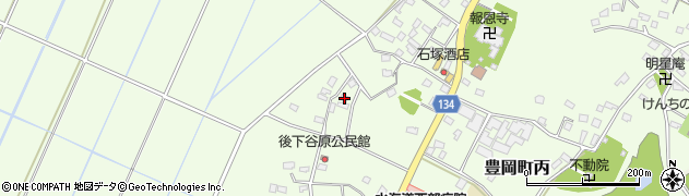 茨城県常総市豊岡町丙1627周辺の地図
