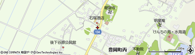 茨城県常総市豊岡町丙1605周辺の地図