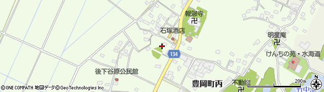 茨城県常総市豊岡町丙1607周辺の地図