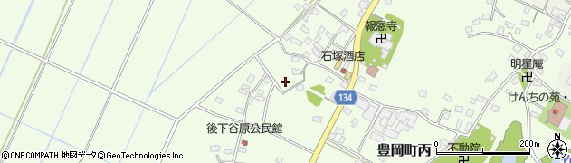茨城県常総市豊岡町丙737周辺の地図