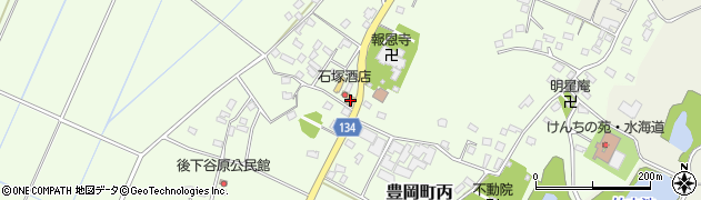 茨城県常総市豊岡町丙1583周辺の地図