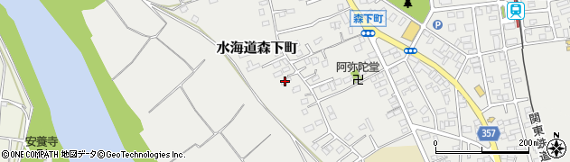茨城県常総市水海道森下町3879周辺の地図