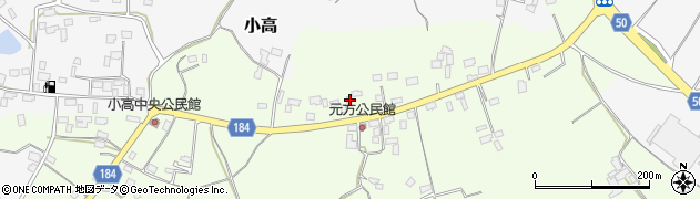 茨城県行方市南714周辺の地図