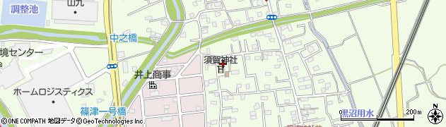 埼玉県白岡市篠津1835周辺の地図