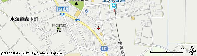 茨城県常総市水海道森下町4333周辺の地図