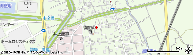 埼玉県白岡市篠津1840周辺の地図