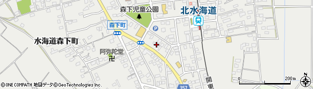 茨城県常総市水海道森下町4384周辺の地図