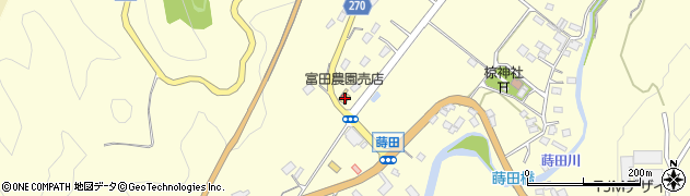 埼玉県秩父市蒔田1676周辺の地図