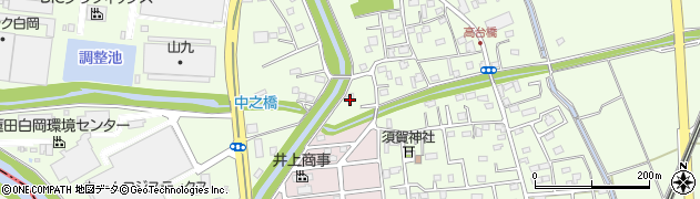 埼玉県白岡市篠津702周辺の地図