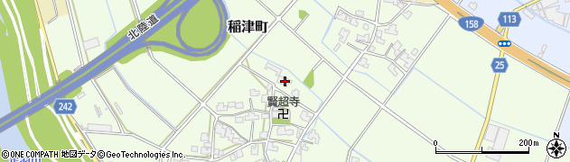 福井県福井市稲津町30周辺の地図
