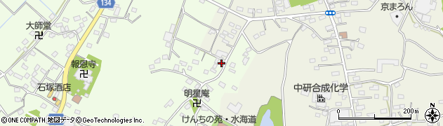 茨城県常総市豊岡町丙3192周辺の地図
