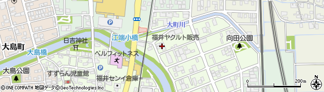 ヤクルト‐福井ヤクルト販売株式会社　中央センター周辺の地図