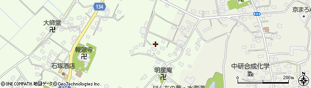 茨城県常総市豊岡町丙3187周辺の地図