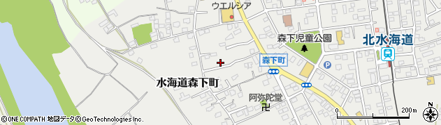 茨城県常総市水海道森下町3924周辺の地図