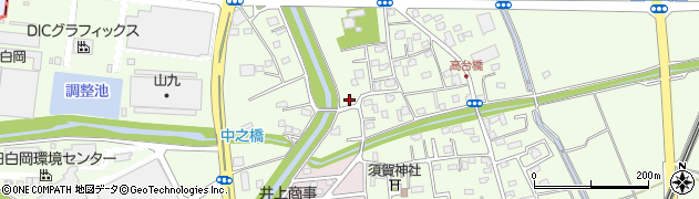 埼玉県白岡市篠津692周辺の地図