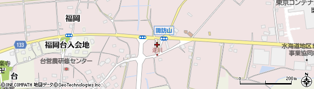 茨城県つくばみらい市台1937周辺の地図