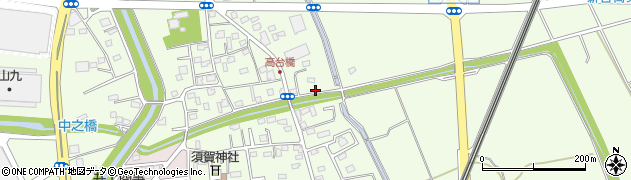 埼玉県白岡市篠津598周辺の地図