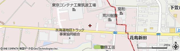 茨城県つくばみらい市台1864周辺の地図