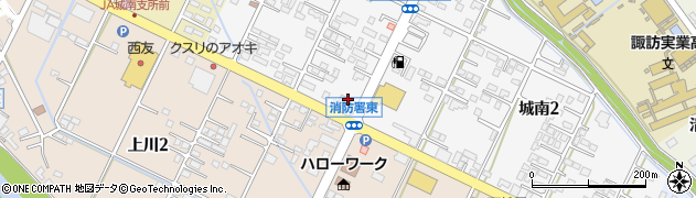モリキ諏訪城南薬局周辺の地図