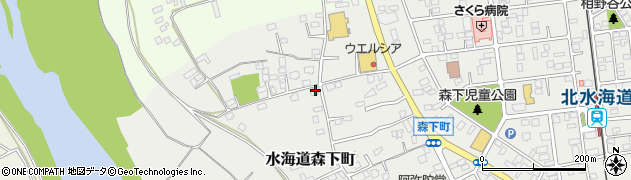 茨城県常総市水海道森下町3910周辺の地図