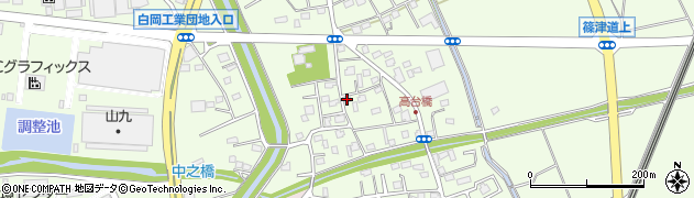 埼玉県白岡市篠津610周辺の地図