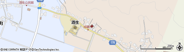 福井県福井市成願寺町5周辺の地図
