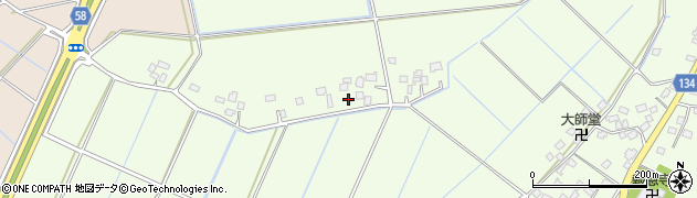 茨城県常総市豊岡町丙1205周辺の地図