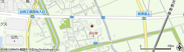埼玉県白岡市篠津592周辺の地図