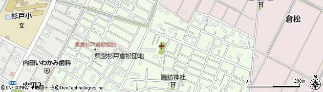 諏訪田児童公園周辺の地図