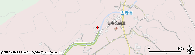 埼玉県比企郡小川町上古寺605周辺の地図