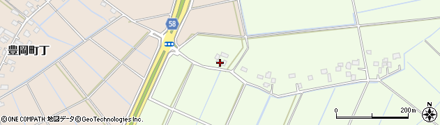 茨城県常総市豊岡町丙1170周辺の地図