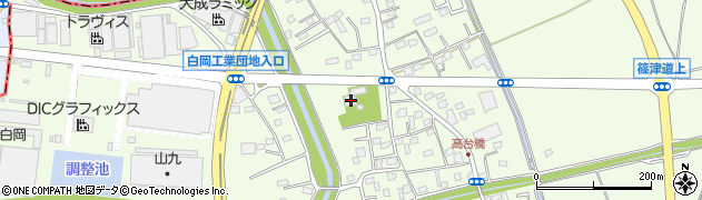 埼玉県白岡市篠津672周辺の地図