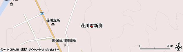 岐阜県高山市荘川町新渕周辺の地図