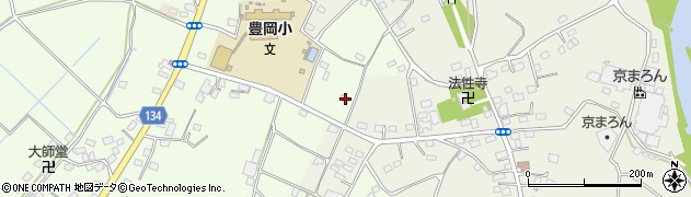 茨城県常総市豊岡町丙3372周辺の地図