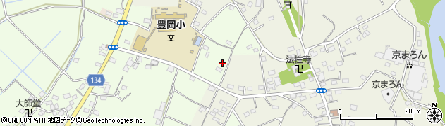 茨城県常総市豊岡町丙3373周辺の地図