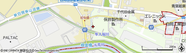 埼玉県白岡市篠津1250周辺の地図