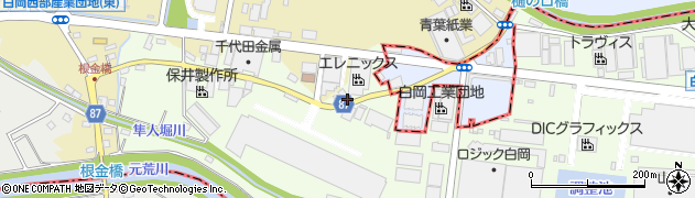埼玉県白岡市篠津939周辺の地図