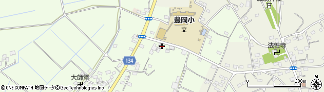 茨城県常総市豊岡町丙3344周辺の地図