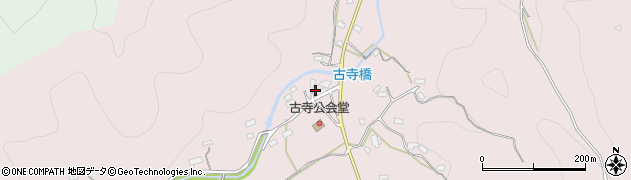 埼玉県比企郡小川町上古寺542周辺の地図