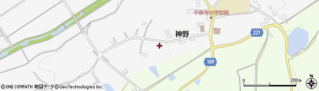 福井県勝山市平泉寺町平泉寺168周辺の地図