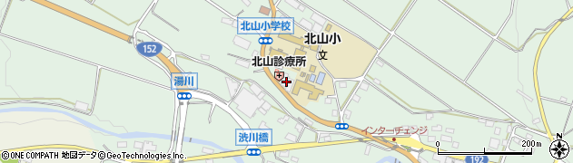 茅野市　北部デイサービスセンター周辺の地図