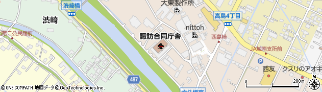長野県住宅供給公社諏訪管理センター周辺の地図