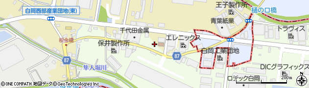 埼玉県白岡市篠津955周辺の地図