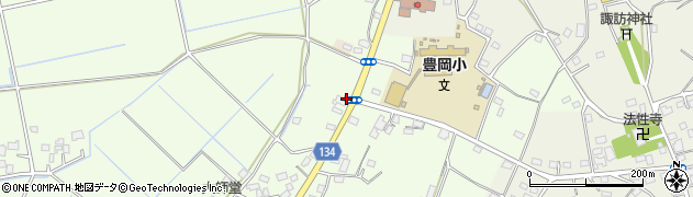 水海道豊岡郵便局周辺の地図