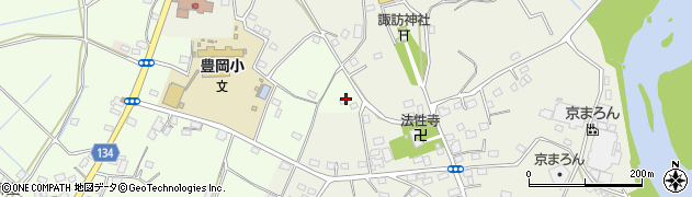 茨城県常総市豊岡町丙3378周辺の地図